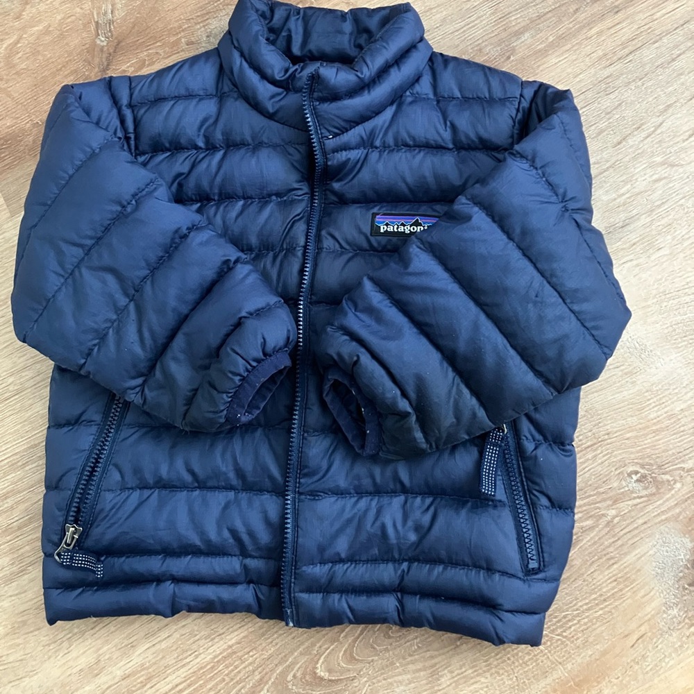 2T Patagonia blue jacket